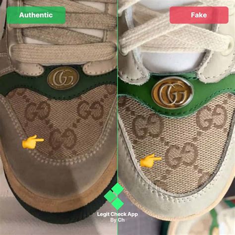 gucci shoe fake|how to authenticate Gucci shoes.